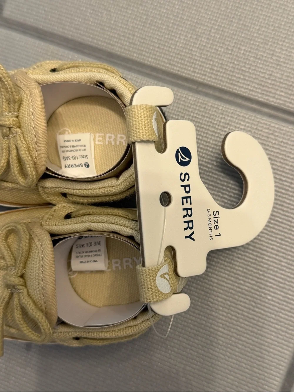 NWT Baby Sperry size 1